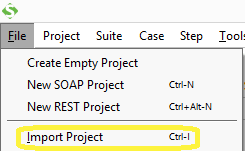 Import project
